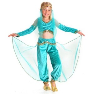 Genie Child Costume For Girls