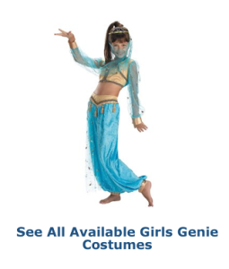 Mystical Genie Child Costume